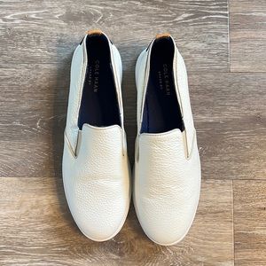 Cole Haan White Spring/Summer slip on sneakers Size 7